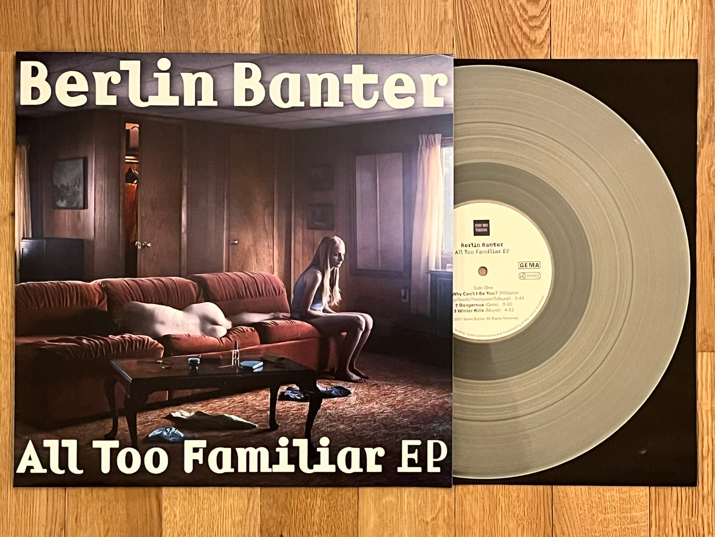 Berlin Banter - All Too Familiar EP (Transparent Vinyl)